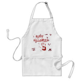 Bloody-handdruk Halloween - Schort