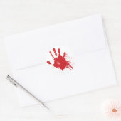 Bloody Handprint Sticker (Envelop)