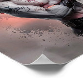 Bloody Handsome Vampire Warrior Poster Art (Hoek)