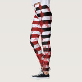 Bloody Harlequin Black, White en Red Leggings (Links)