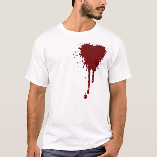Bloody Heart T-shirt (Voorkant)