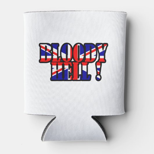 Bloody hel! blikjeskoeler (Voorkant)