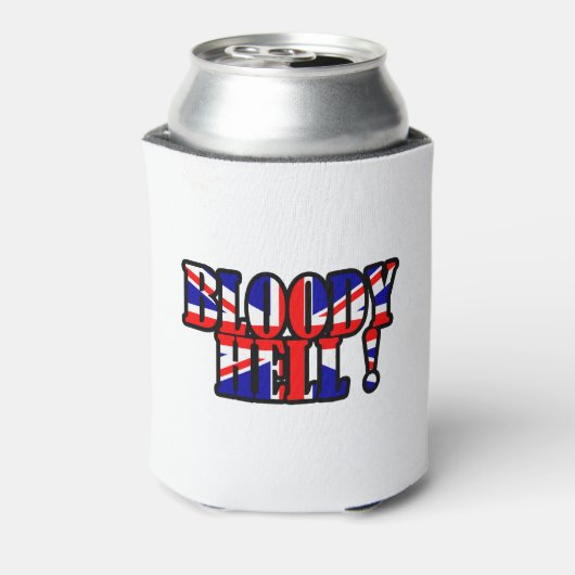 Bloody hel! blikjeskoeler (Blikje Achterkant)