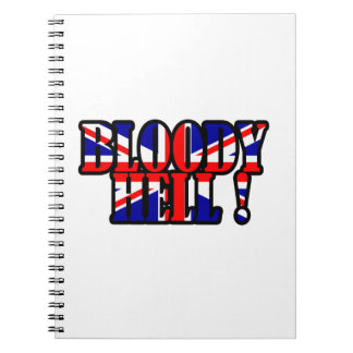 Bloody hel! notitieboek