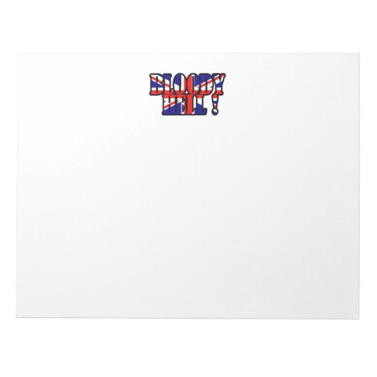 Bloody Hell Notitieblok (Voorkant)