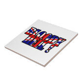 Bloody Hell Tegeltje (Zijkant)