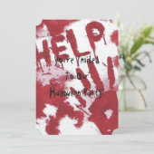 bloody hulp kaart (Staand voorkant)