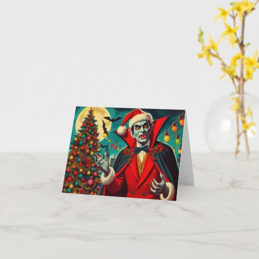 Bloody Humbug Kaart (Gele Bloem)