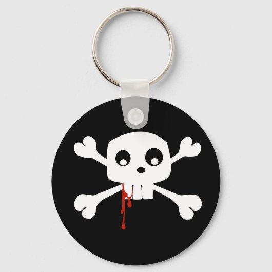 Bloody Jolly Roger Sleutelhanger (Voorkant)