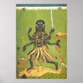 Bloody Kali patroongodin van de Thugs Poster (Voorkant)