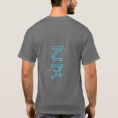 Bloody Katana Anime T-shirt (Achterkant)