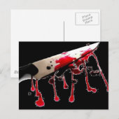 Bloody Knife II Briefkaart (Voorkant / Achterkant)