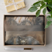 Bloody Lady Pirate Captain Decoupage Papier (Geschenk)