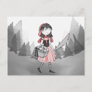 Bloody Lil Red Briefkaart