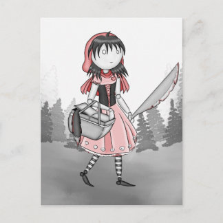 Bloody Lil Red v.2 Briefkaart
