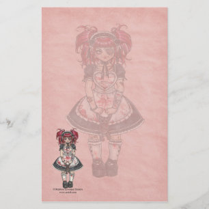 Bloody Lolita Gothic Stationery Briefpapier