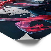 Bloody Male Vampire Warrior Poster Art (Hoek)