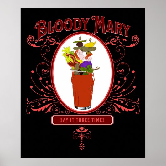  Bloody Mary, 3 keer Poster (Voorkant)