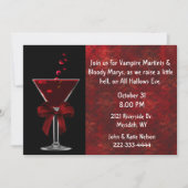 Bloody Mary All Hallows Eve Uitnodiging (Voorkant)