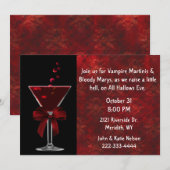 Bloody Mary All Hallows Eve Uitnodiging (Voorkant / Achterkant)