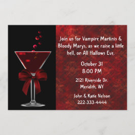 Bloody Mary All Hallows Eve Uitnodiging