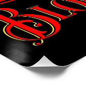 Bloody Mary Art Nouveau Perfect Poster (Hoek)