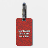 Bloody Mary Bagagelabel (Achterkant verticaal)