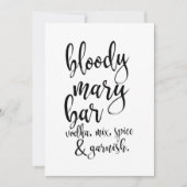 Bloody Mary Bar - Betaalbaar bruiloft (Voorkant)