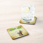 Bloody Mary Bartender Drink Recipe Onderzetter (Rechterzijde)