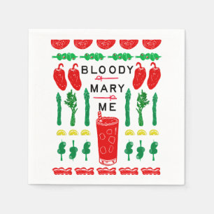 Bloody Mary Bev Naps Servet
