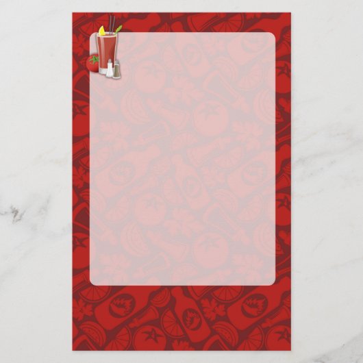 Bloody Mary Briefpapier (Voorkant)