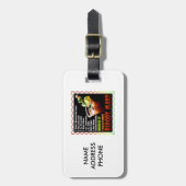 BLOODY MARY, Brunch of Champions Bagagelabel (Voorkant verticaal)