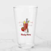Bloody Mary Cocktail Glas (Voorkant)