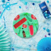 Bloody Mary Cocktail Party Borden Papieren Bordje (Feest)