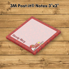 Bloody Mary-cocktail Post-it® Notes
