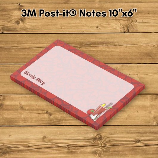 Bloody Mary-cocktail Post-it® Notes