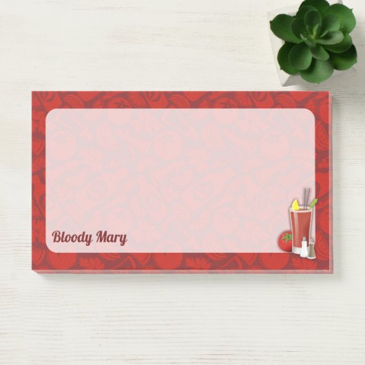 Bloody Mary Cocktail Post-it® Notes (Kantoor)