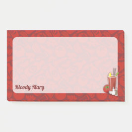 Bloody Mary Cocktail Post-it® Notes
