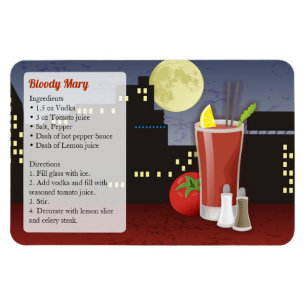 Bloody Mary Cocktail Recept Magneet