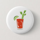 Bloody Mary Cocktail Ronde Button 5,7 Cm (Voorkant)