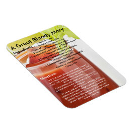 Bloody Mary Drink Receptenmagneet Magneet