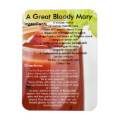 Bloody Mary Drink Receptenmagneet Magneet (Verticaal)