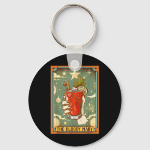 Bloody Mary Drink staart de Bloody Mary Tarot ca Sleutelhanger