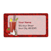 Bloody Mary Etiket (Voorkant)