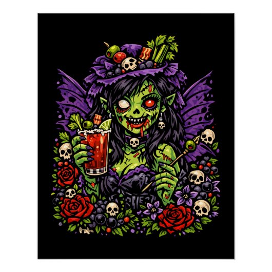 Bloody Mary Fairy Perfect Poster (Voorkant)