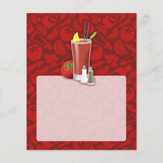 Bloody Mary Flyer (Achterkant)