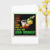 BLOODY MARY, GELADEN MET BOOZE KAART (Gele Bloem)