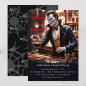 Bloody Mary, iemand? Halloween cocktail party Save The Date (Voorkant / Achterkant)