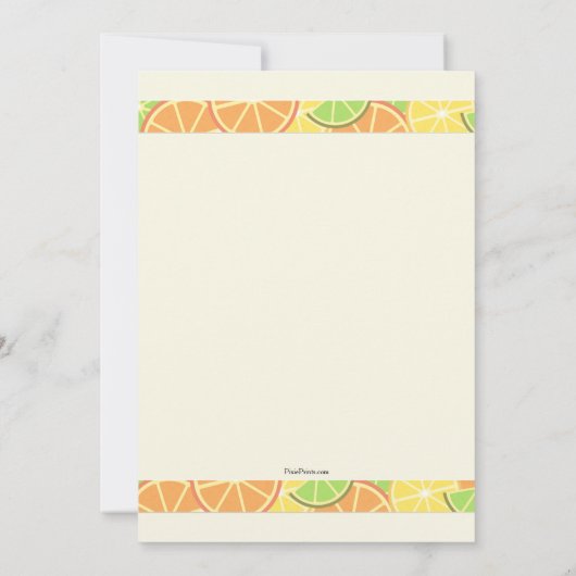 Bloody Mary Invitation Kaart (Achterkant)