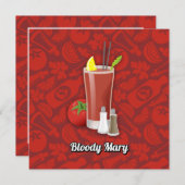 Bloody Mary Kaart (Voorkant / Achterkant)